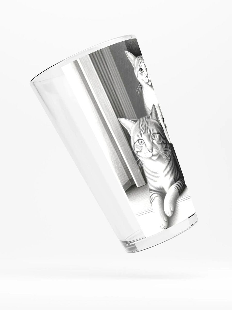 Whiskered Duo Pint Glass product image (4)