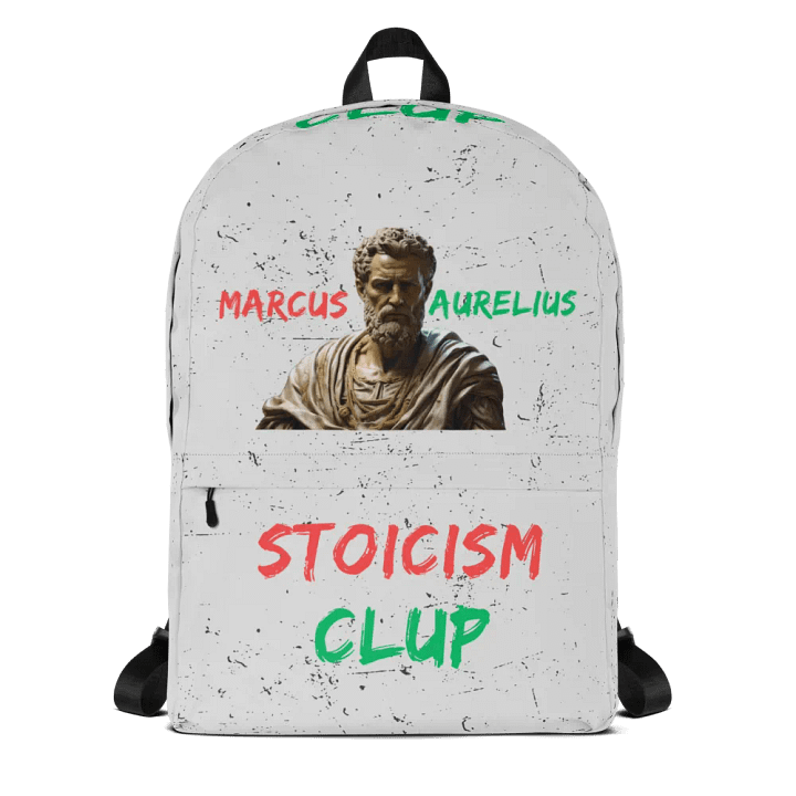 Marcus Aurelius Stoic Backpack product image (1)