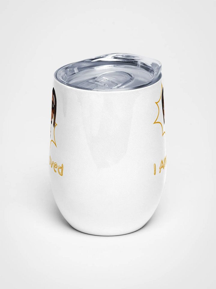 I Am Loved Wine Tumbler product image (2)