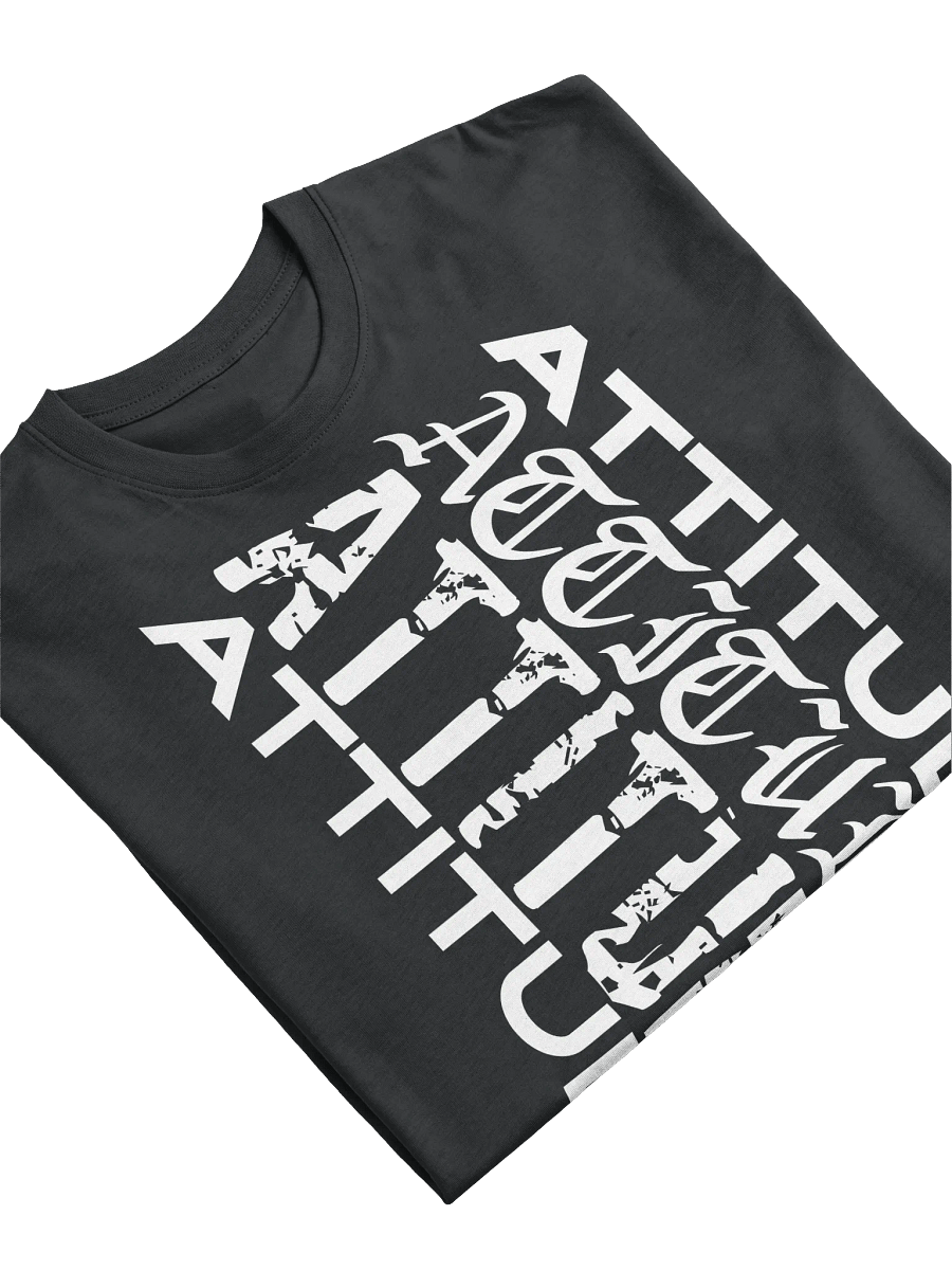 Attitude: Quad Script Heavyweight Tee product image (4)