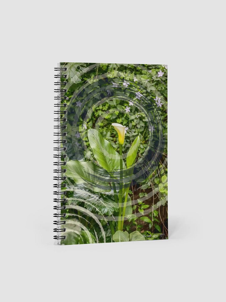 GeoGraphik Notebook – Jardin du Rayol- Arum Blanc – A5 Format product image (1)