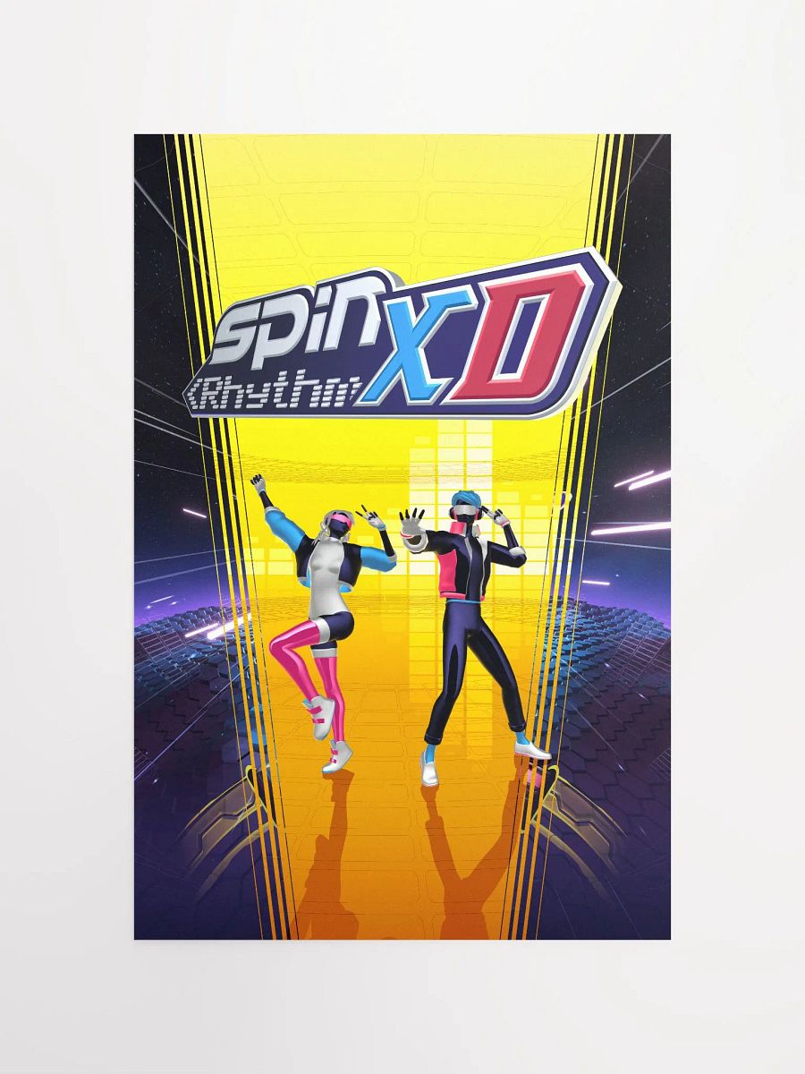 Spin Rhythm XD Heroes Matte Poster product image (11)