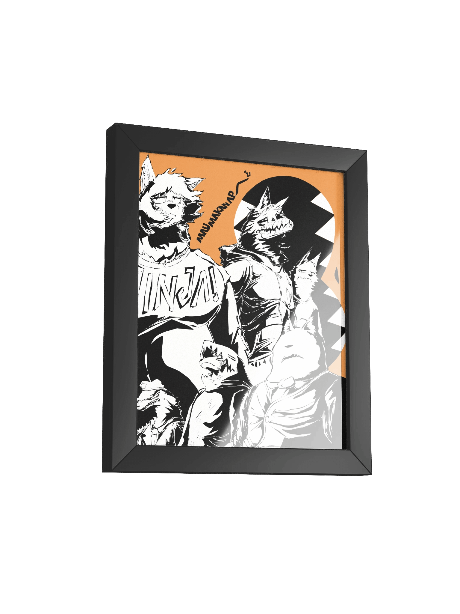 POSTERS | MMA FAN-ART #1 (B&W EDITION) Framed product image (3)