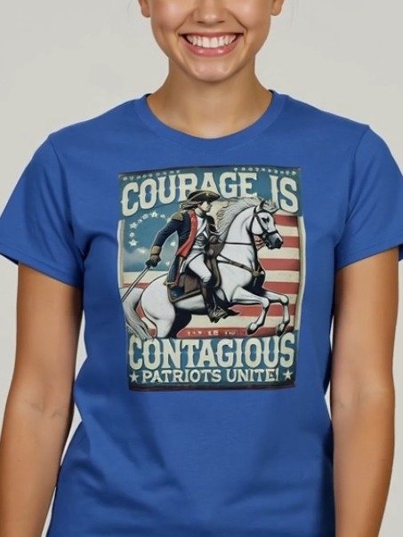 Courageous Patriot Vintage T-Shirt product image (8)