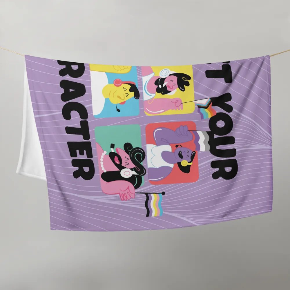 Select Your Character Blanket 2 product image (9)