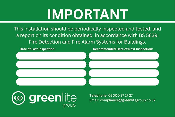 Greenlite Branded Fire Service Labels product image (1)