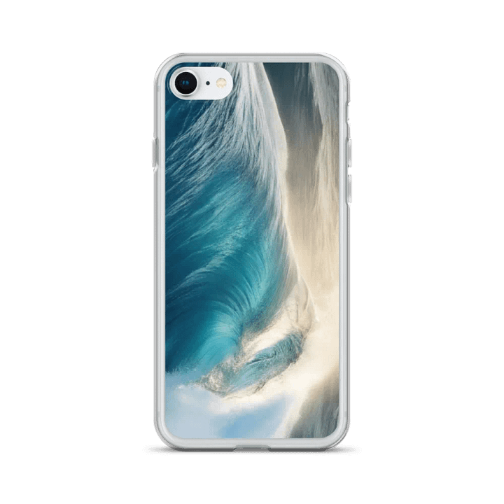 Ocean Wave Clear iPhone Case product image (24)