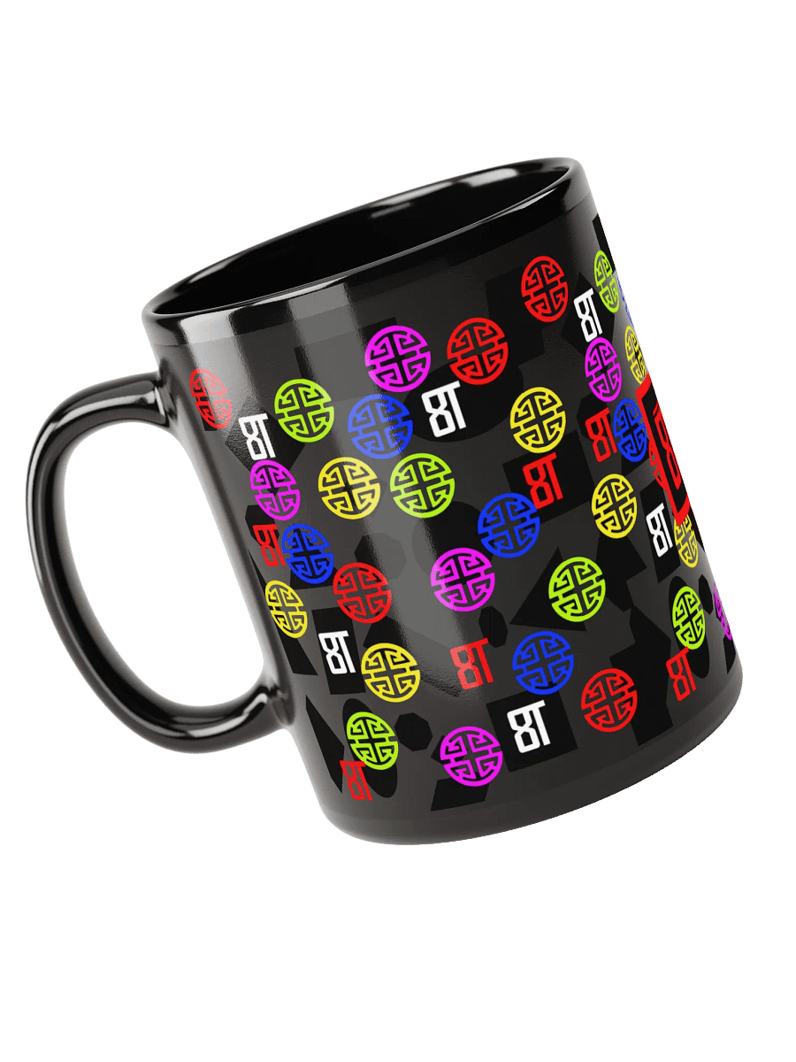 8T Sips Minimal Black Glossy Mug product image (3)