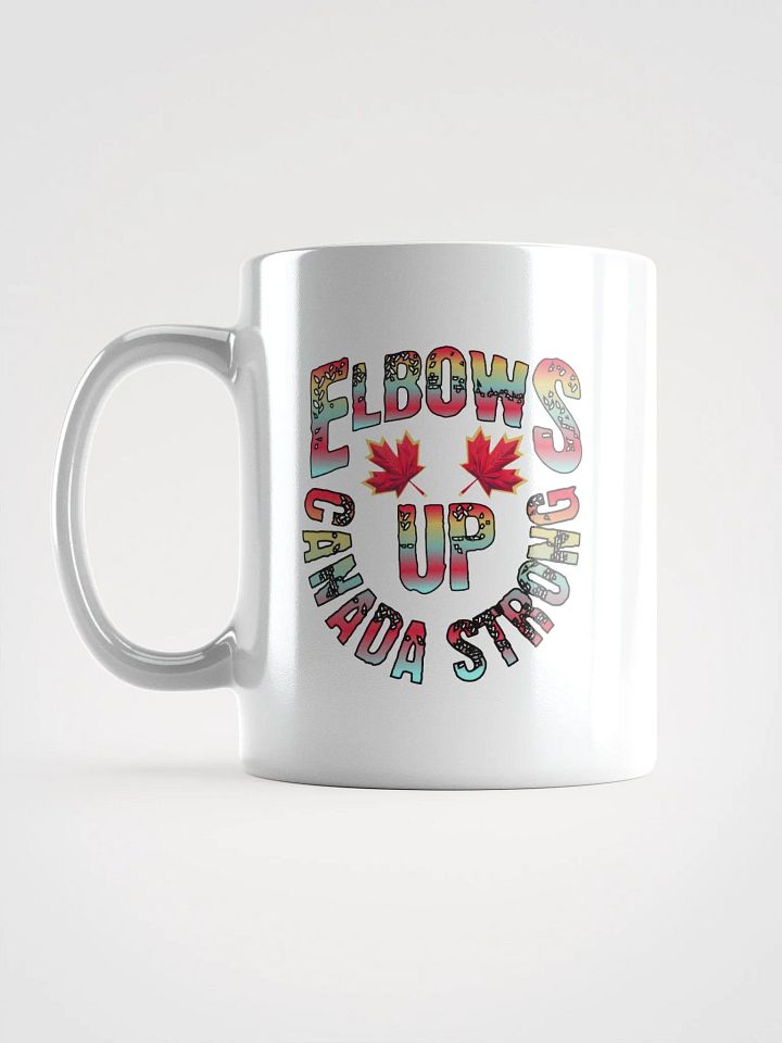 Elbows Up Canada Strong Gradient Mug product image (1)
