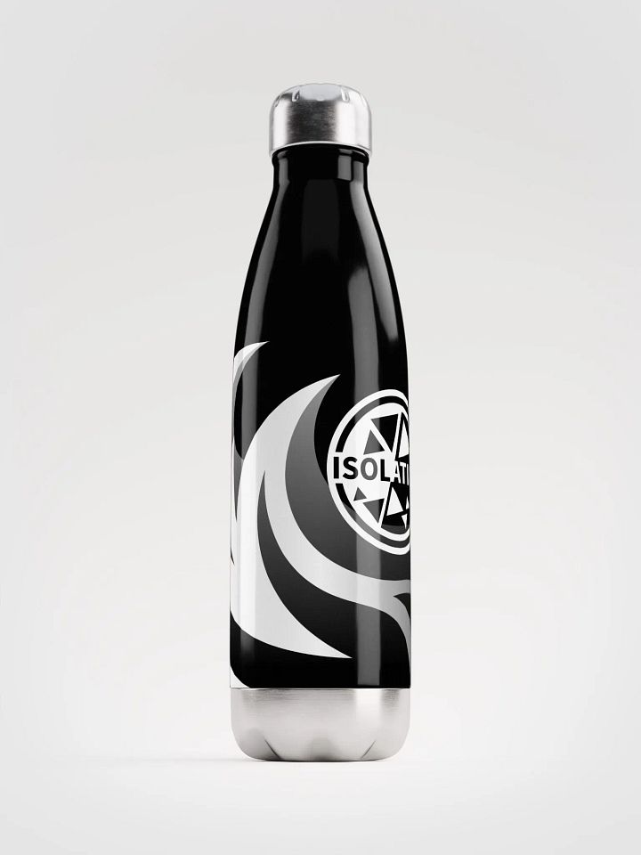 ISOLATION — 2019 LOGO — STAINLESS STEEL BOTTLE — B&W product image (2)