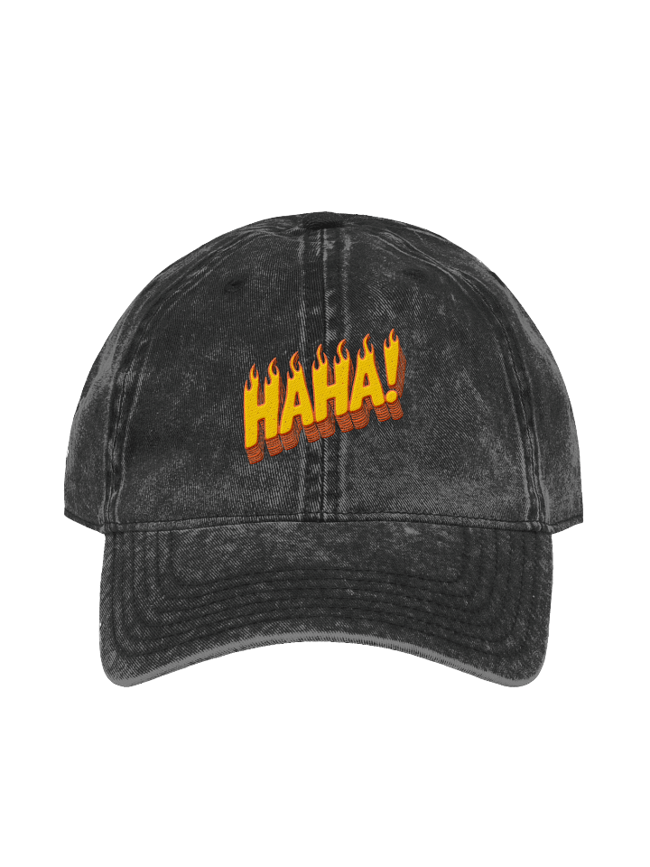 HAHA Flame On! Retro Otto Vintage Dad Hat product image (1)