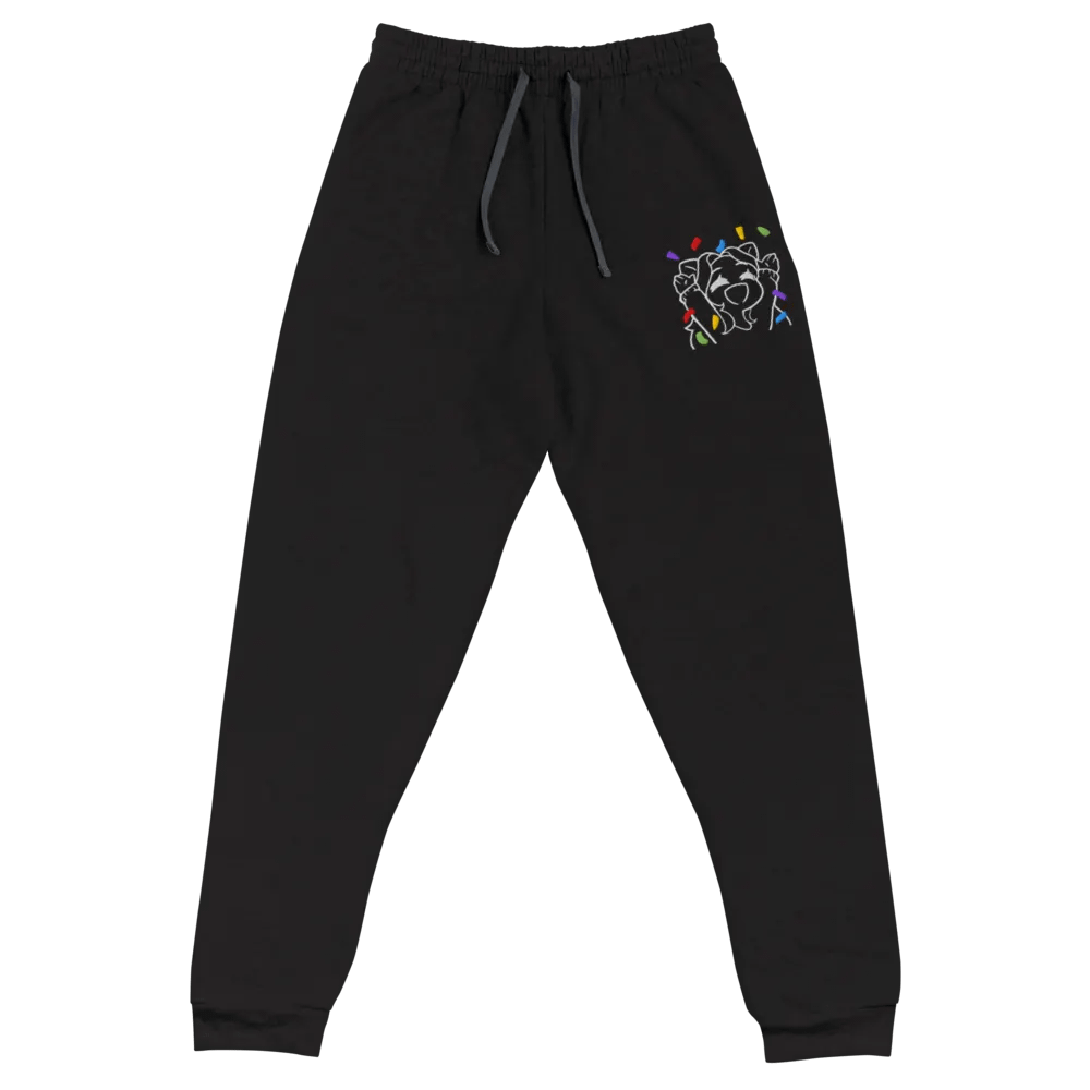 Sparkyy Embroidered Minimalist Joggers! product image (1)