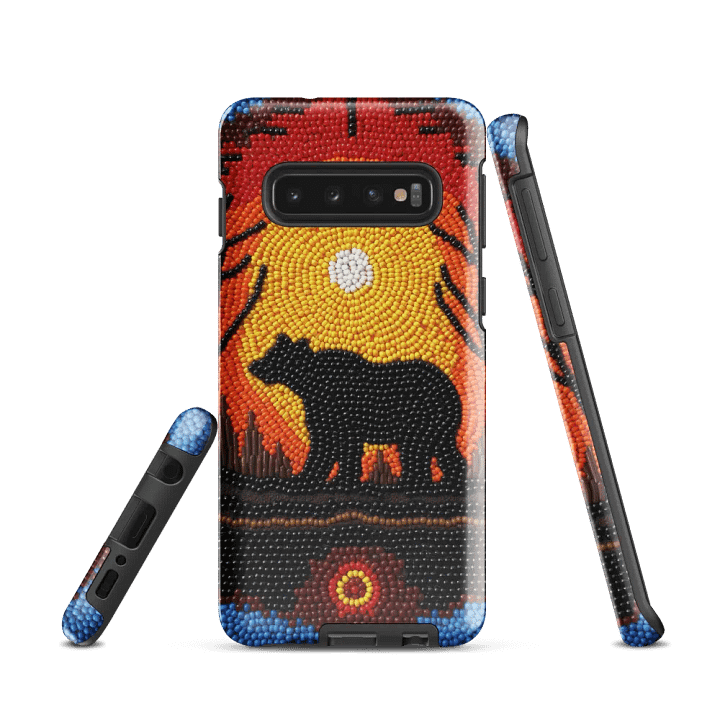 Bear Sunset Faux-Beadwork Samsung® Tough Case product image (1)