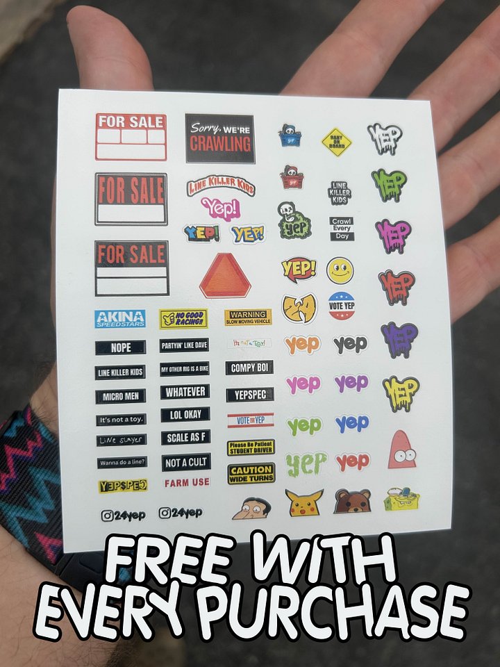 Scale Sticker Sheets product image (1)