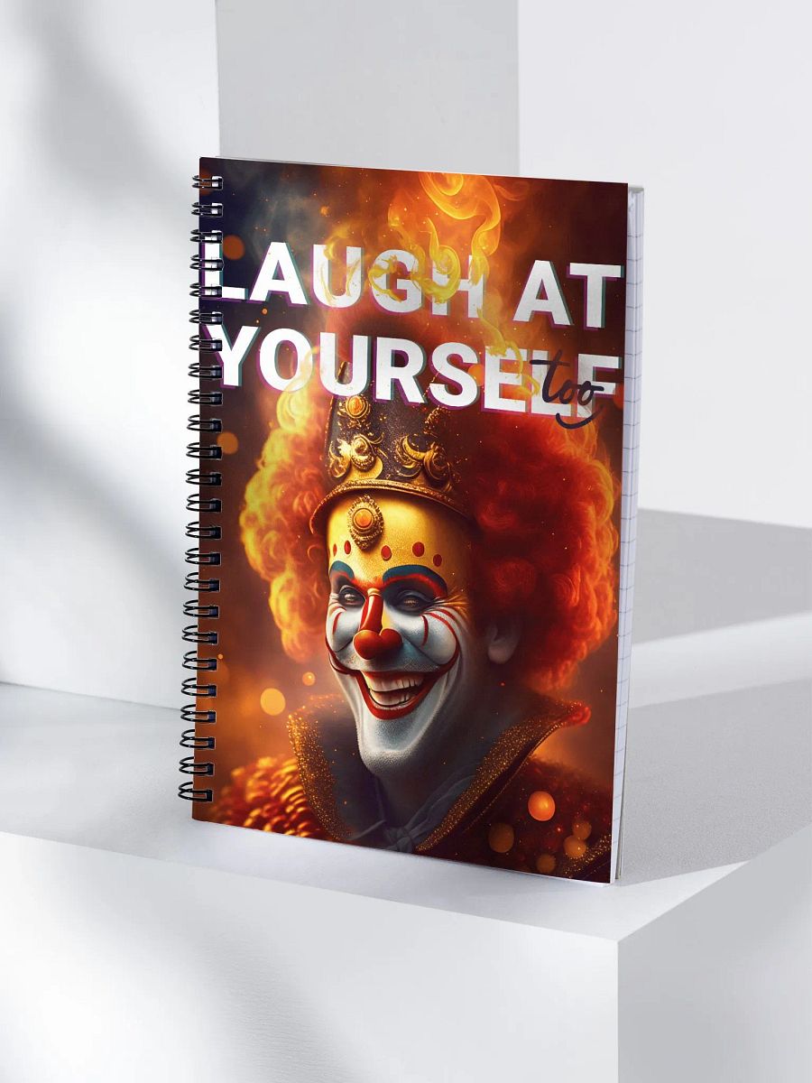 Laugh at yourself too - Clown in fire product image (4)