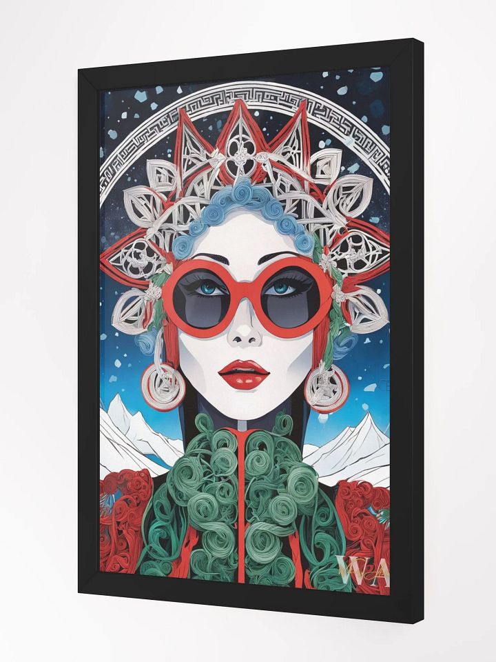Winter Wiccan 05 - Framed Matte Poster product image (5)
