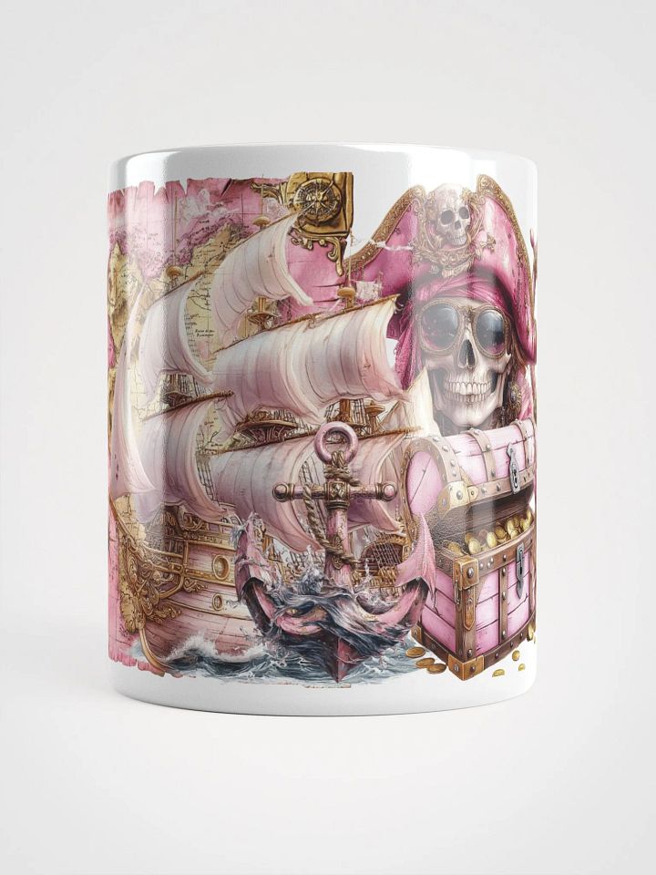 Whimsical Pink Pirate Adventure Mug product image (2)