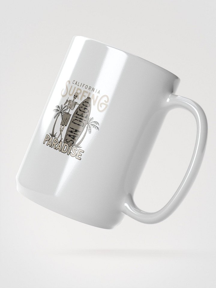 California Surfing Skeleton Mug product image (2)