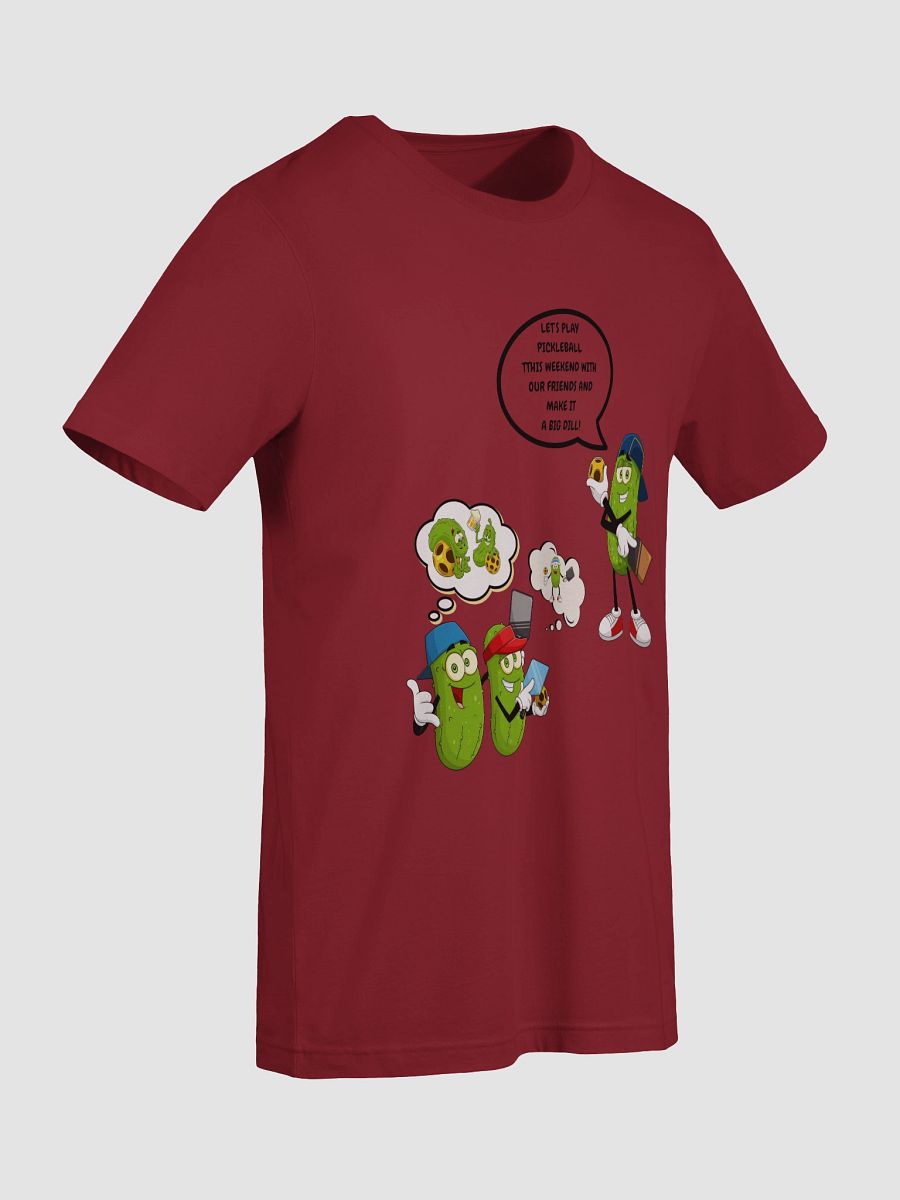 Pickleball Make It A Big Dill Supersoft T-Shirt product image (92)