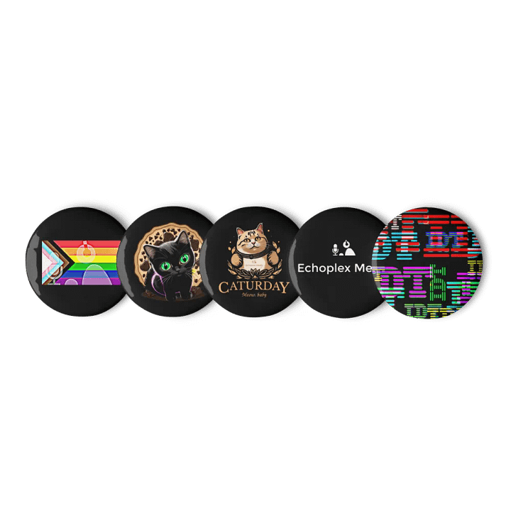 Button Pack 2 - Black product image (3)