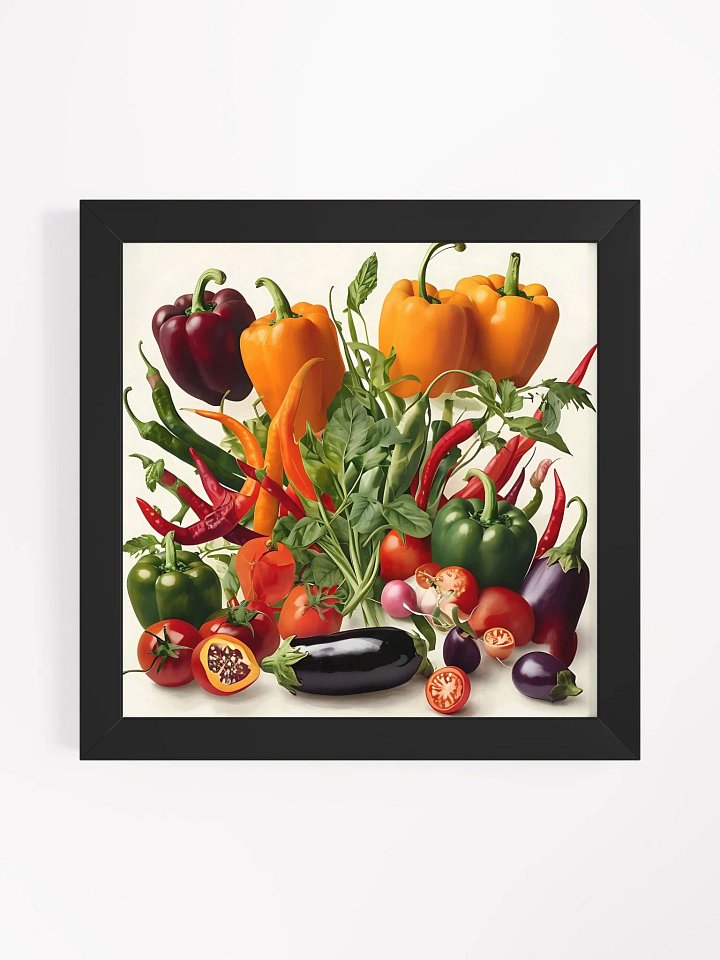 Vibrant Veggie Medley Matte Poster product image (26)