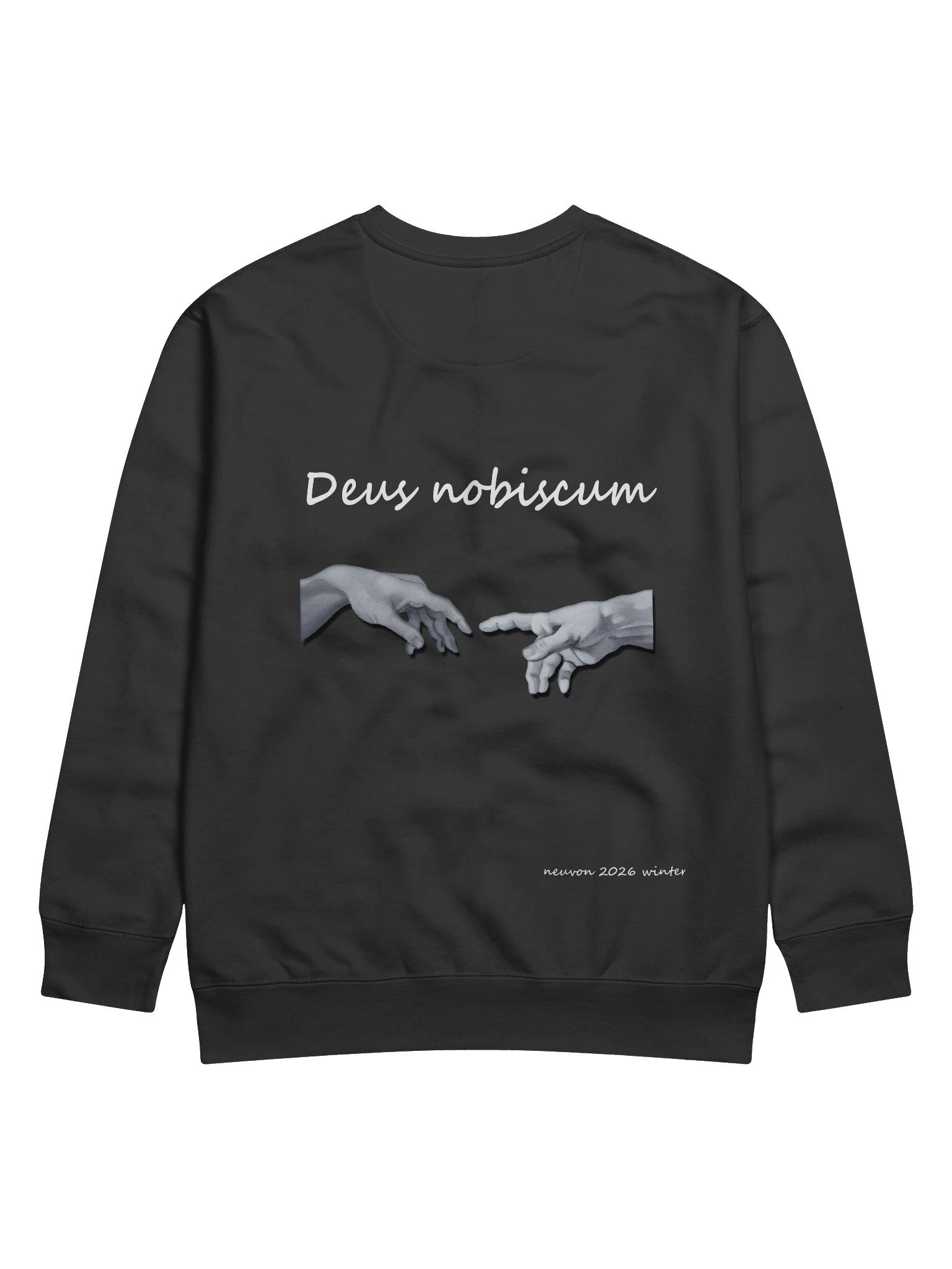 Deus Nobiscum Premium Sweatshirt – Winter 2026 product image (4)