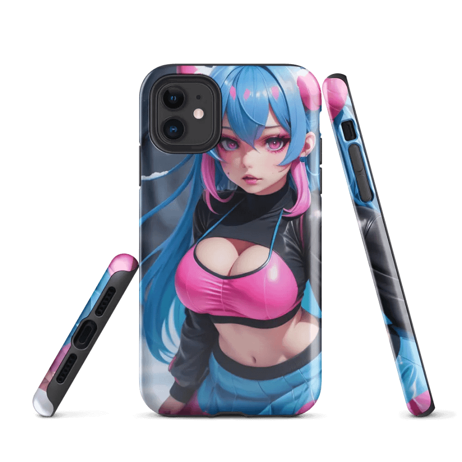 Frosty Horns Anime iPhone® Tough Case product image (1)