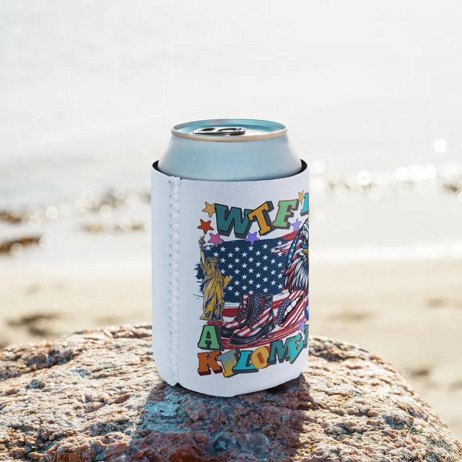 WTF Is A Kilometer American Eclectic Can Cooler product image (10)