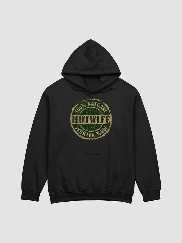 100% Natural Hotwife Seal - Texture Version Hoodie product image (3)