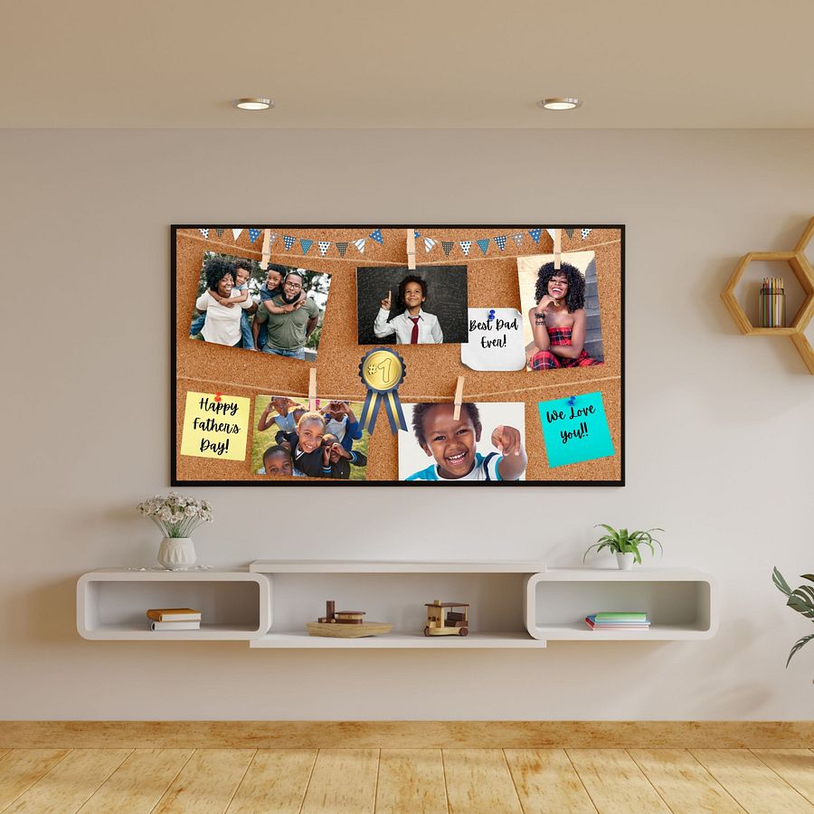 Pin Up Dad TV Frame Art product image (3)