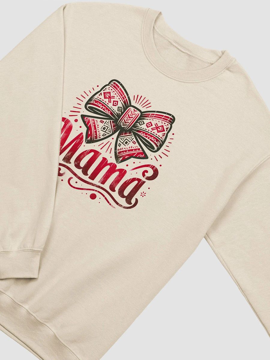 Mama Christmas Coquette Bow Graphic Sweatshirt product image (10)