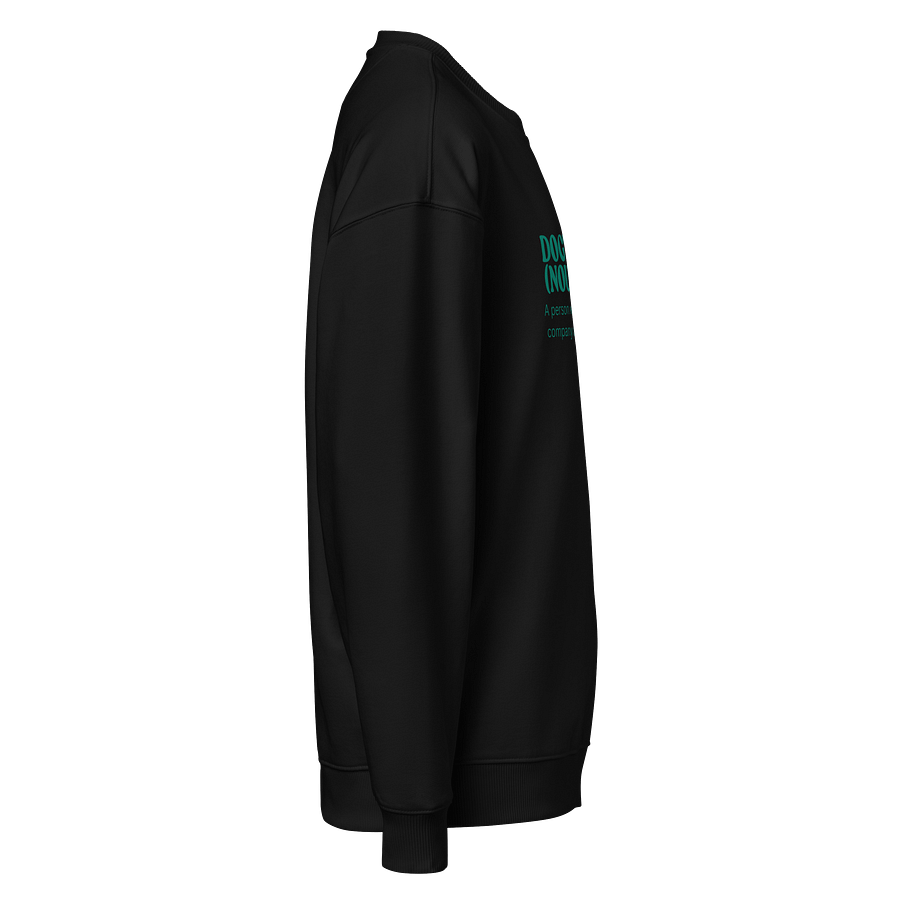 Dogtrovert Organic Oversized Sweatshirt product image (6)