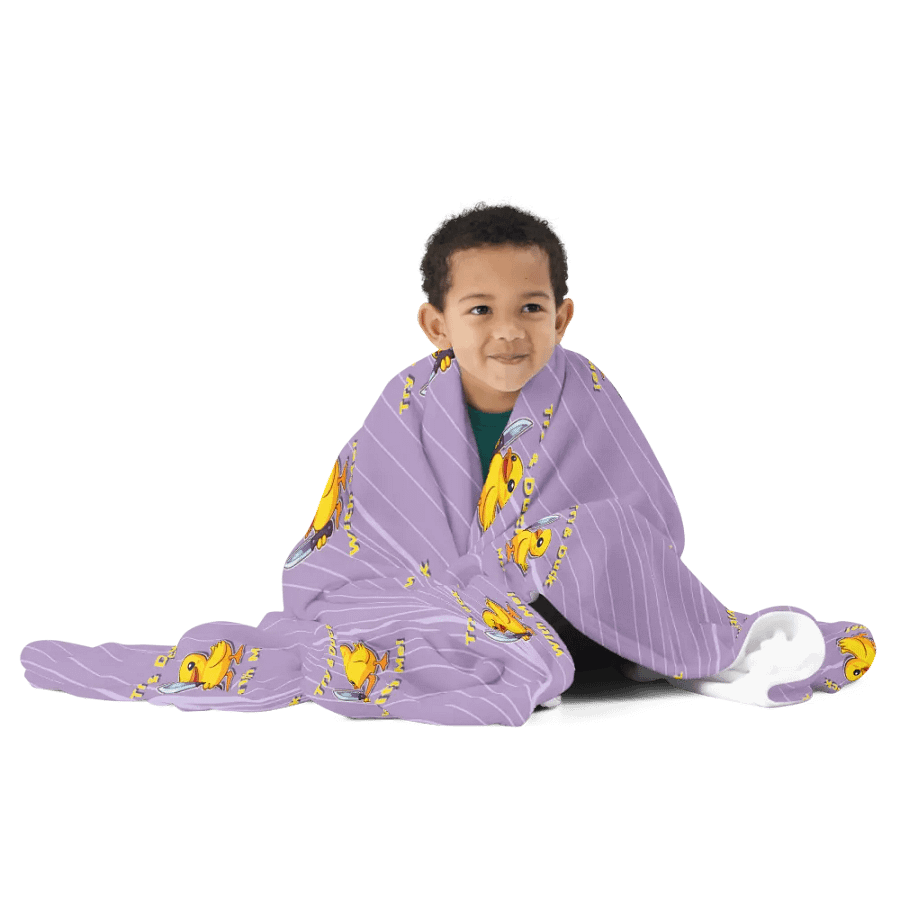 Quack & Slash Throw Blanket product image (12)