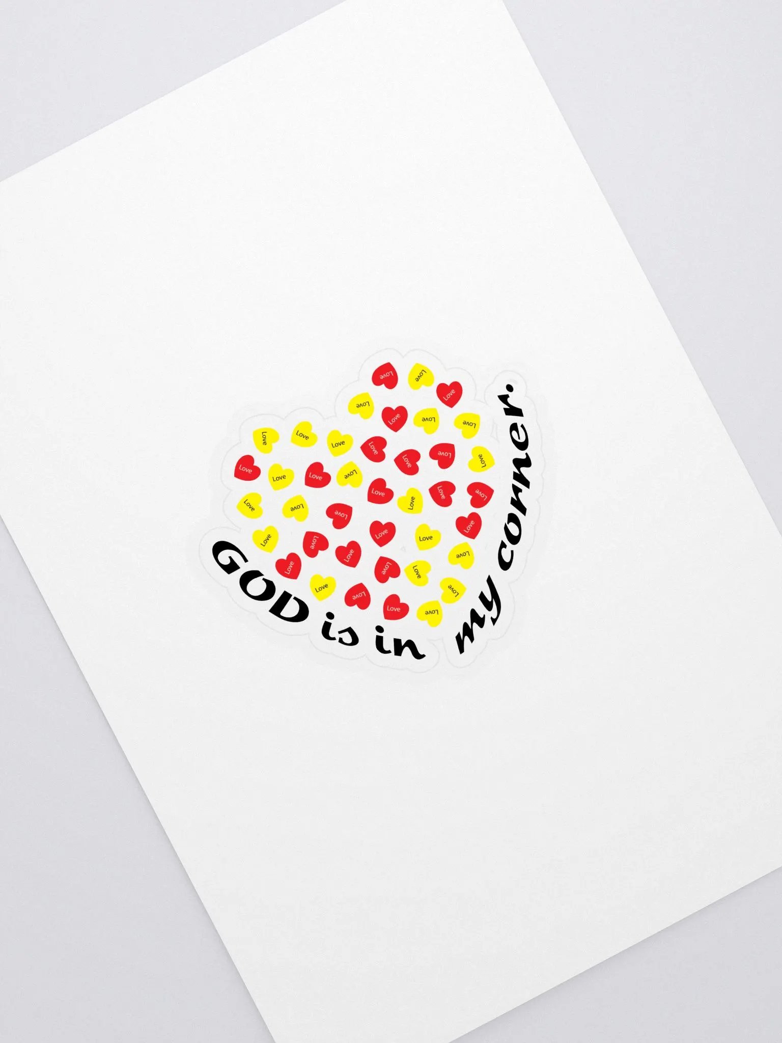 GOD IS IN MY CORNER. product image (1)