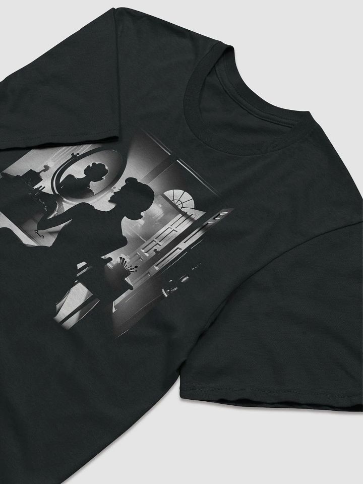 Noir Beauty in the Mirror (Front Print Womens Tee) product image (2)
