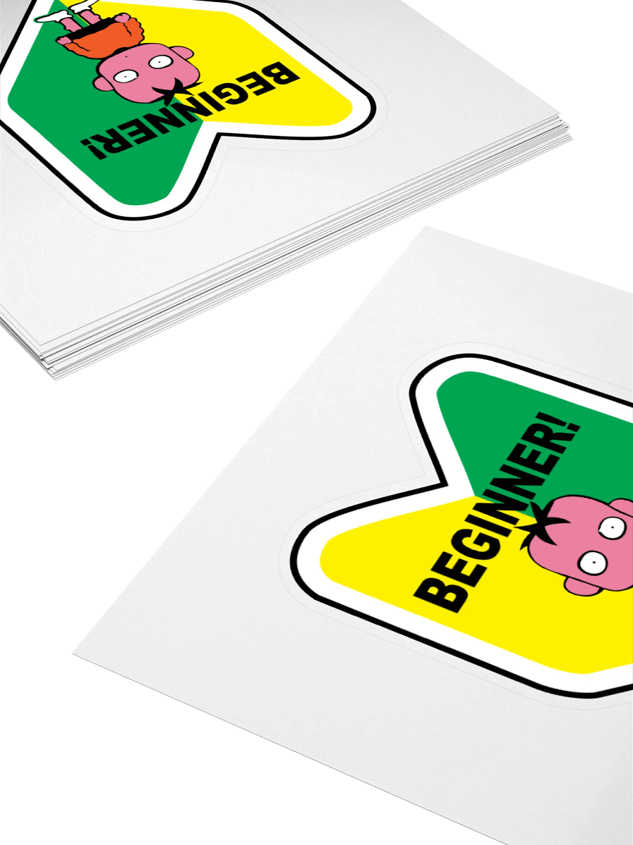 Beginner Driver Sticker product image (4)