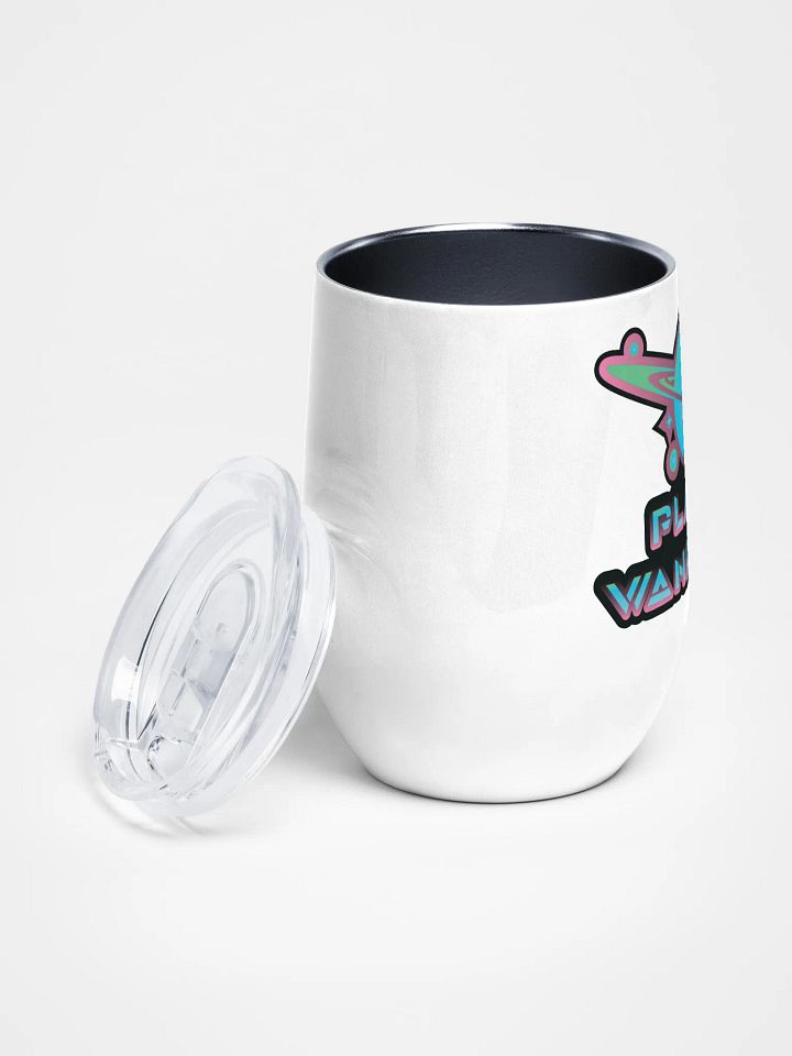 Planet Wanderer insulated wine tumbler product image (2)