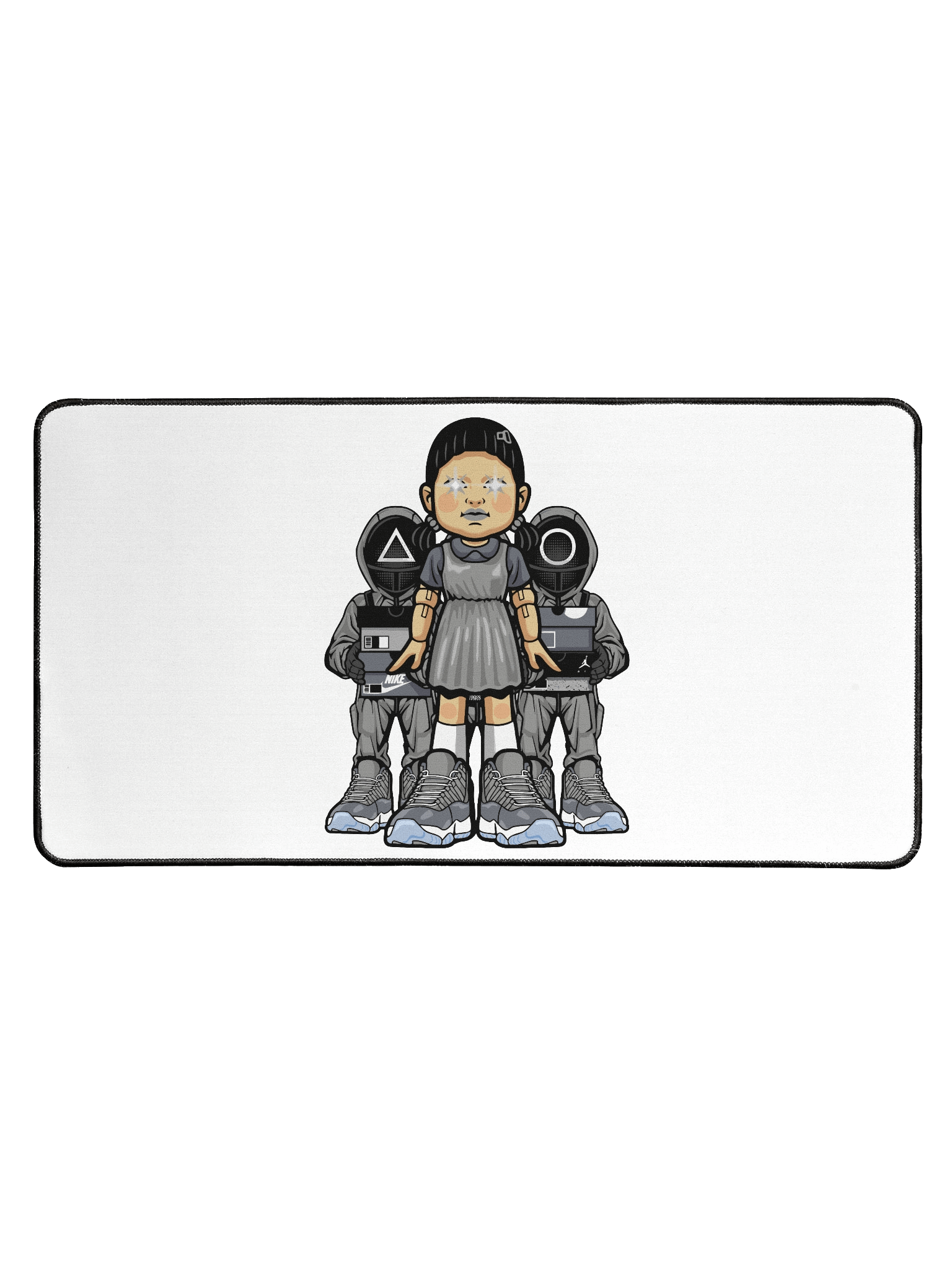 Mystery Girl Desk Mat product image (1)