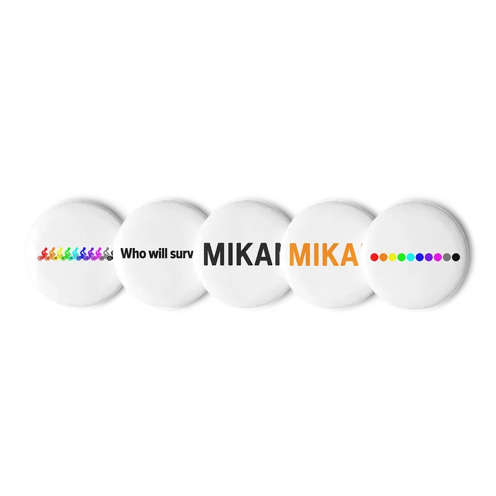 MIKAN Pin Button – Variety pack product image (1)