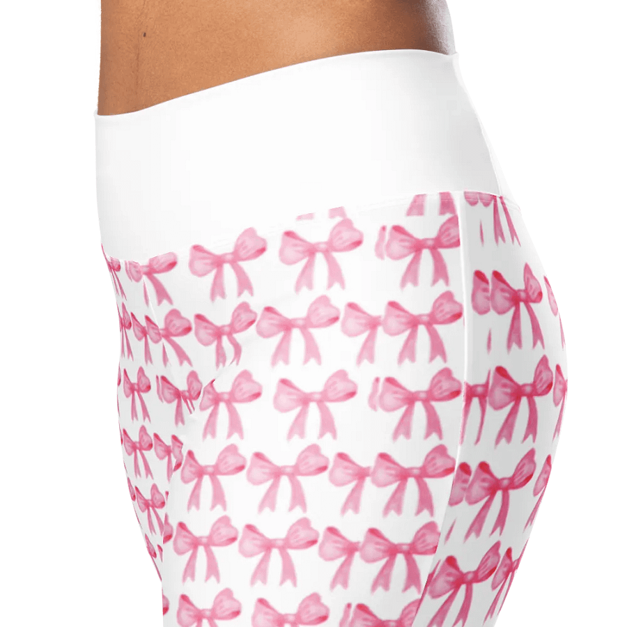 Pink Bow Flare Pants product image (4)