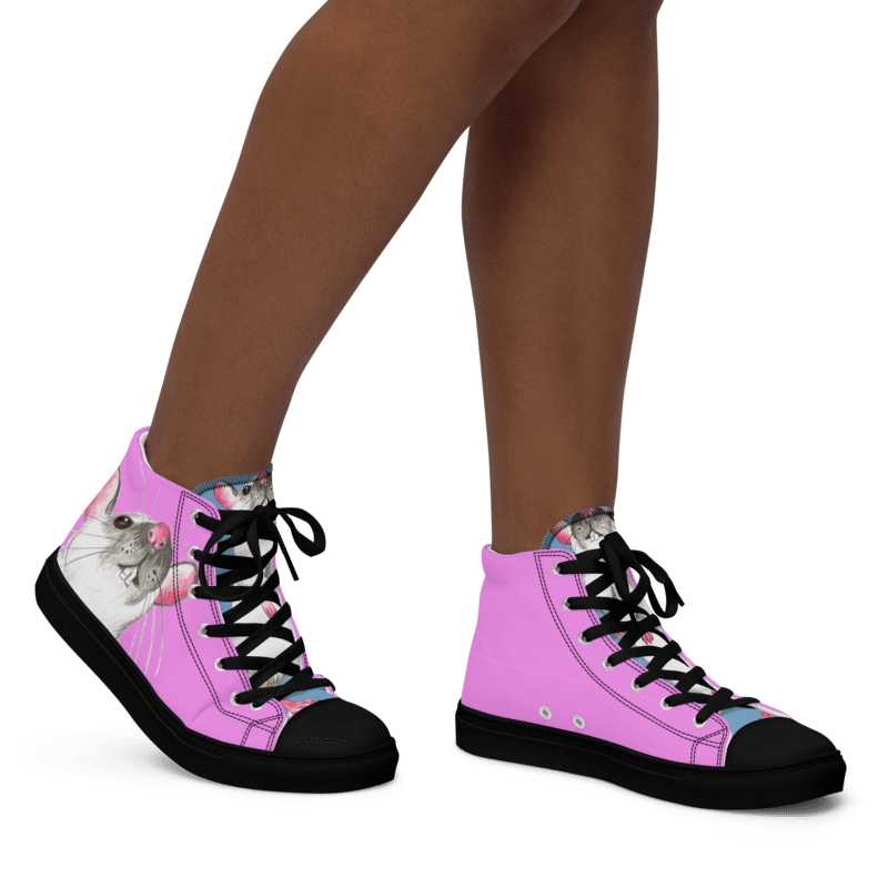 Himalayan rat high top canvas shoes product image (1)