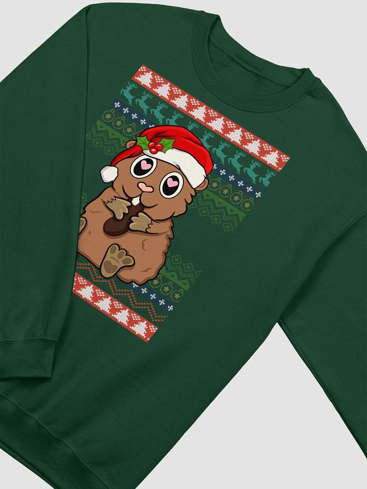 Faux-knit Guinea Pig Ugly Christmas Sweater product image (2)