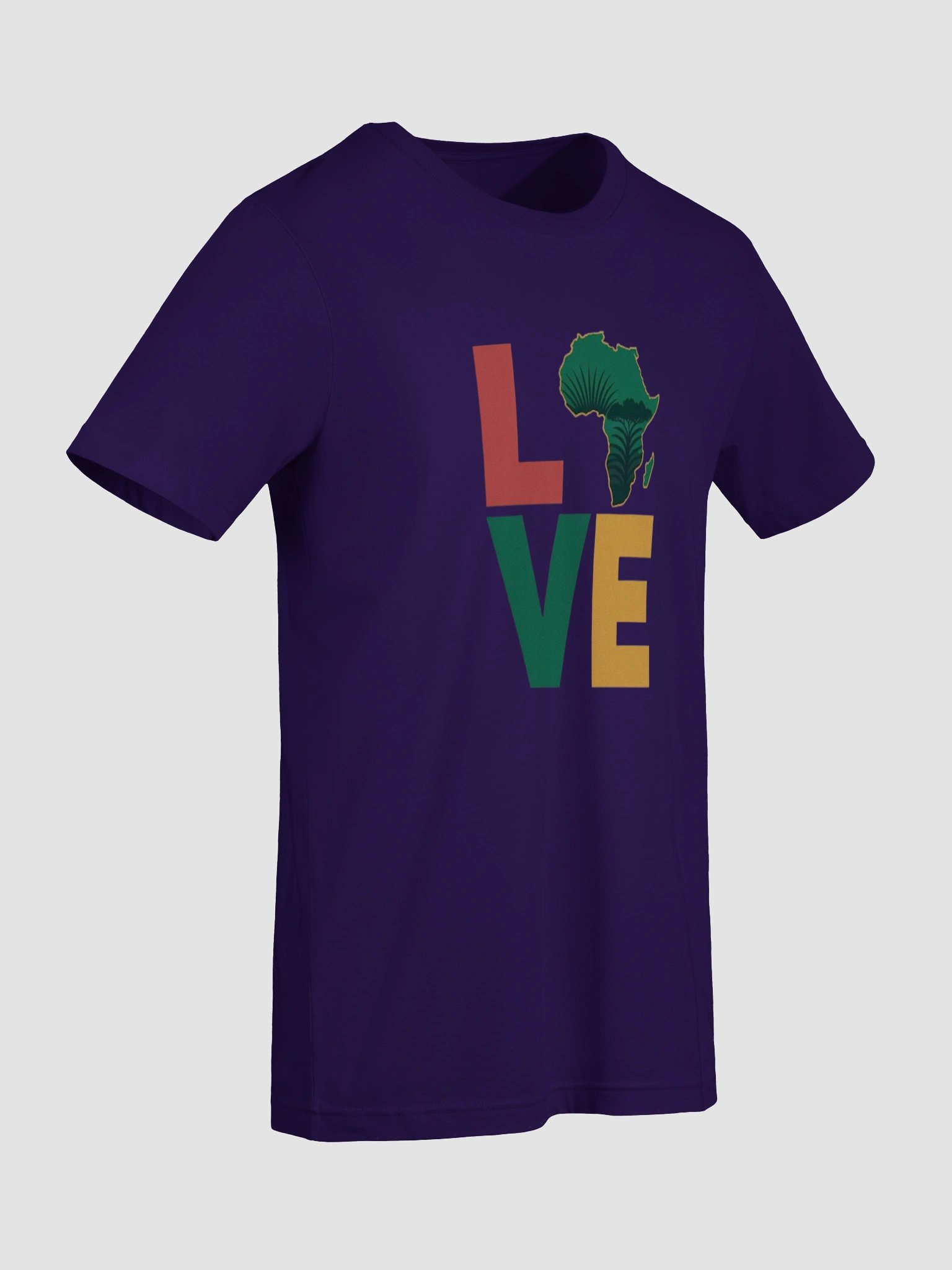 African Love Map of Africa Supersoft T-shirt product image (89)