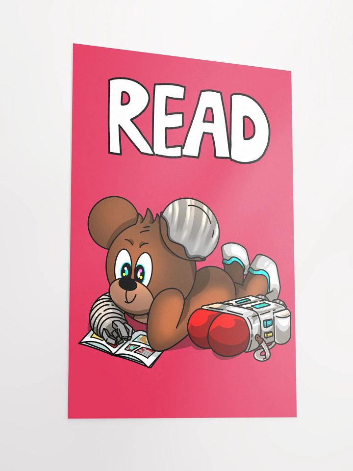 Kid Kuma 'READ' Poster (1st Edition) product image (2)
