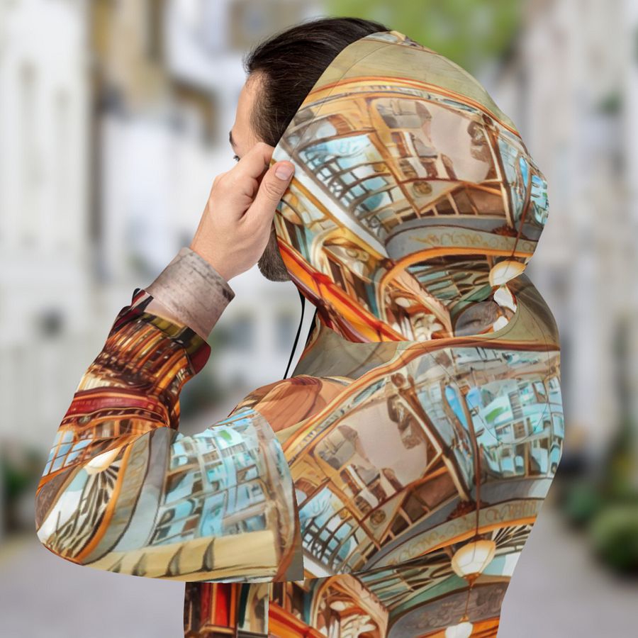 Leadenhall Market London All Over Print Hoodie product image (7)