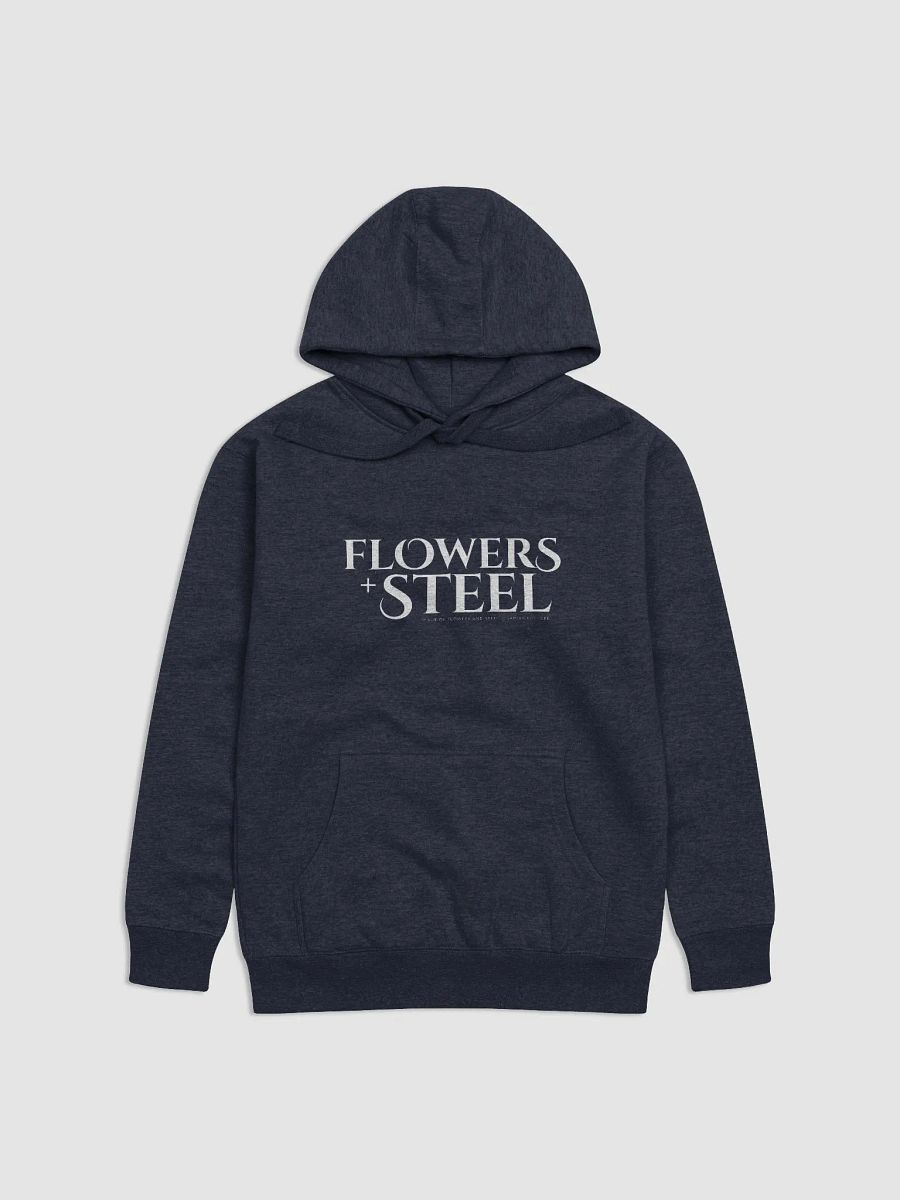 'Flowers + Steel' Unisex Hoodie product image (1)