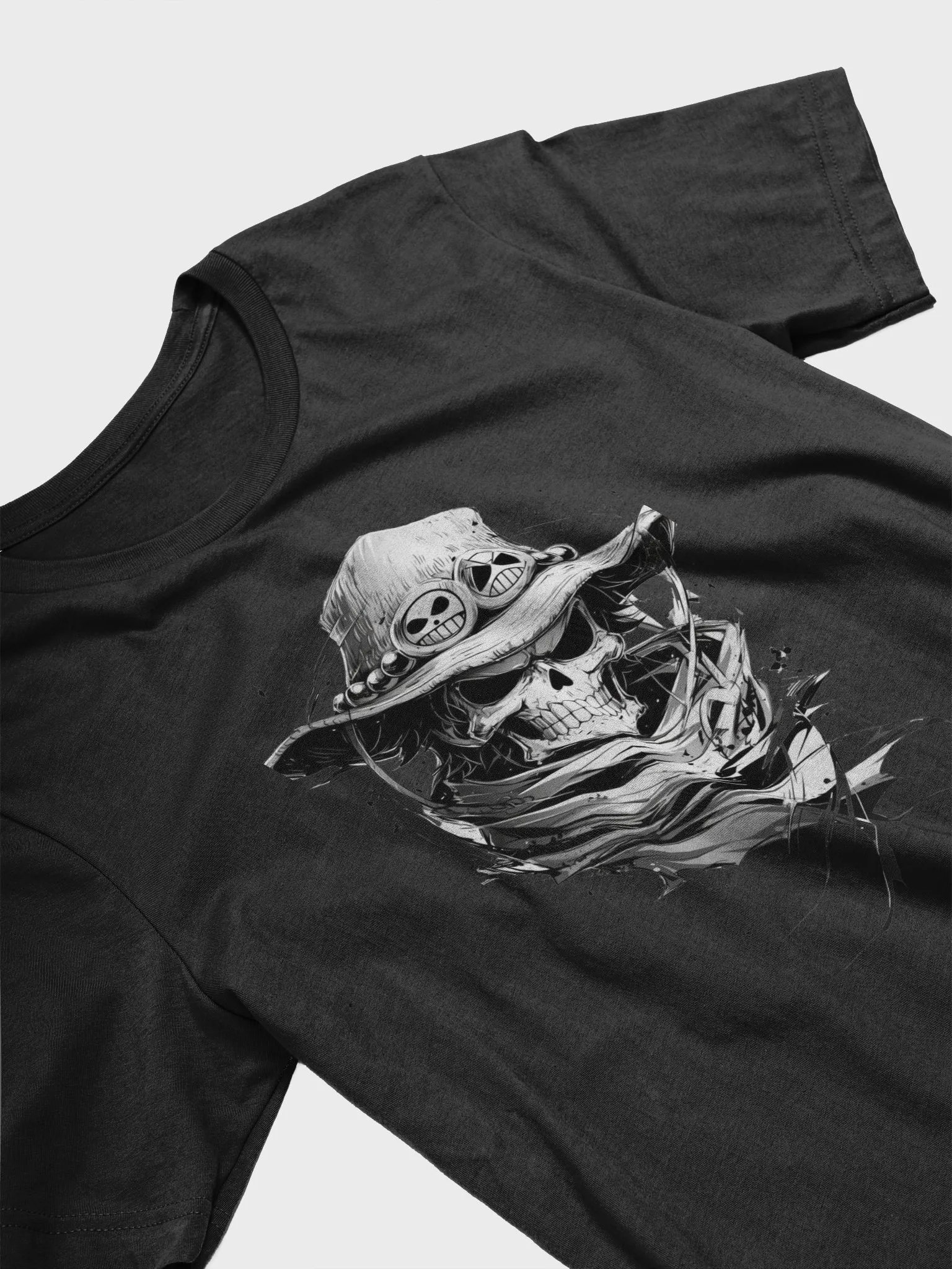 Skull Hat Illustration Graphic Tee product image (3)
