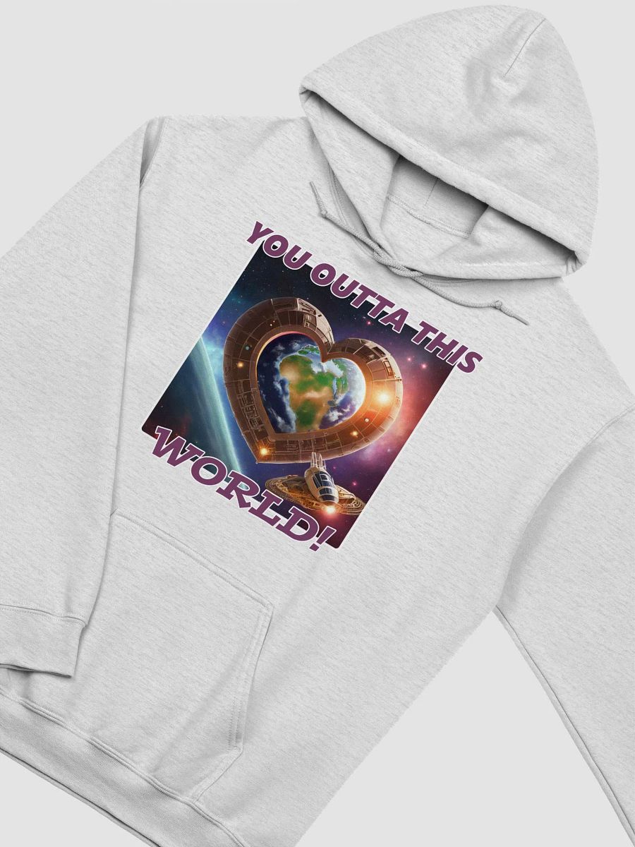 Novelty Outta This World Valentine Hoodie product image (27)
