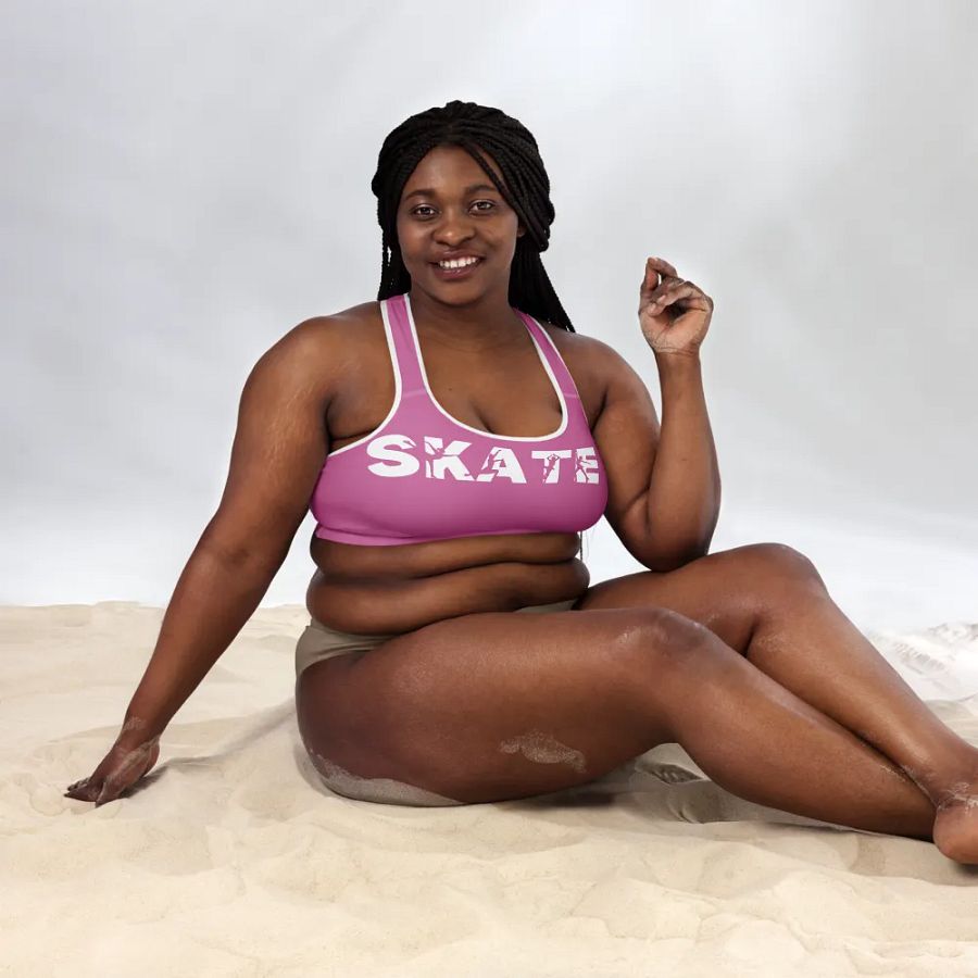 Pink SKATE Sports Bra product image (5)