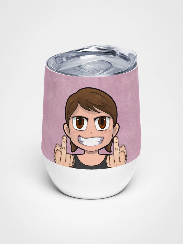 Mrs Heavy Because Wine Tumbler product image (1)